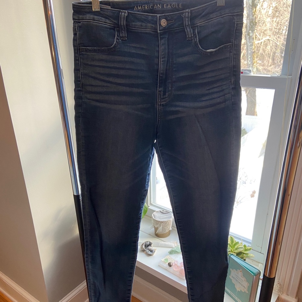 Pair of blue jeans